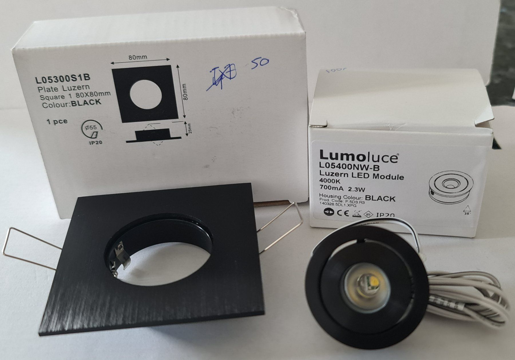 Lampade: Lumoluce LUZERN LED Einbauspot Möbeleinbau oder Deckeneinbau – Nuovo e nell'imballaggio originale da Uerkheim venduto da Kaufoption 1
