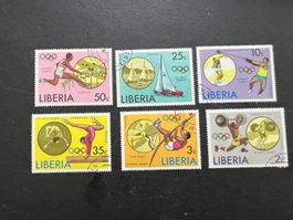 LIBERIA 1976 Olympic Games - Montreal  gestempelt (E215)