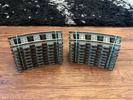 LEGO 9v Schienen Gebogen 16 stk.