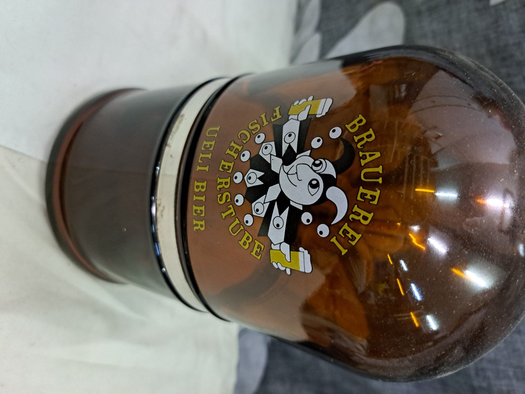 Bicchieri, Caraffe & Bottiglie: Schöne Ueli Bierflasche – Usato da Grossdietwil venduto da mahsoumi 1