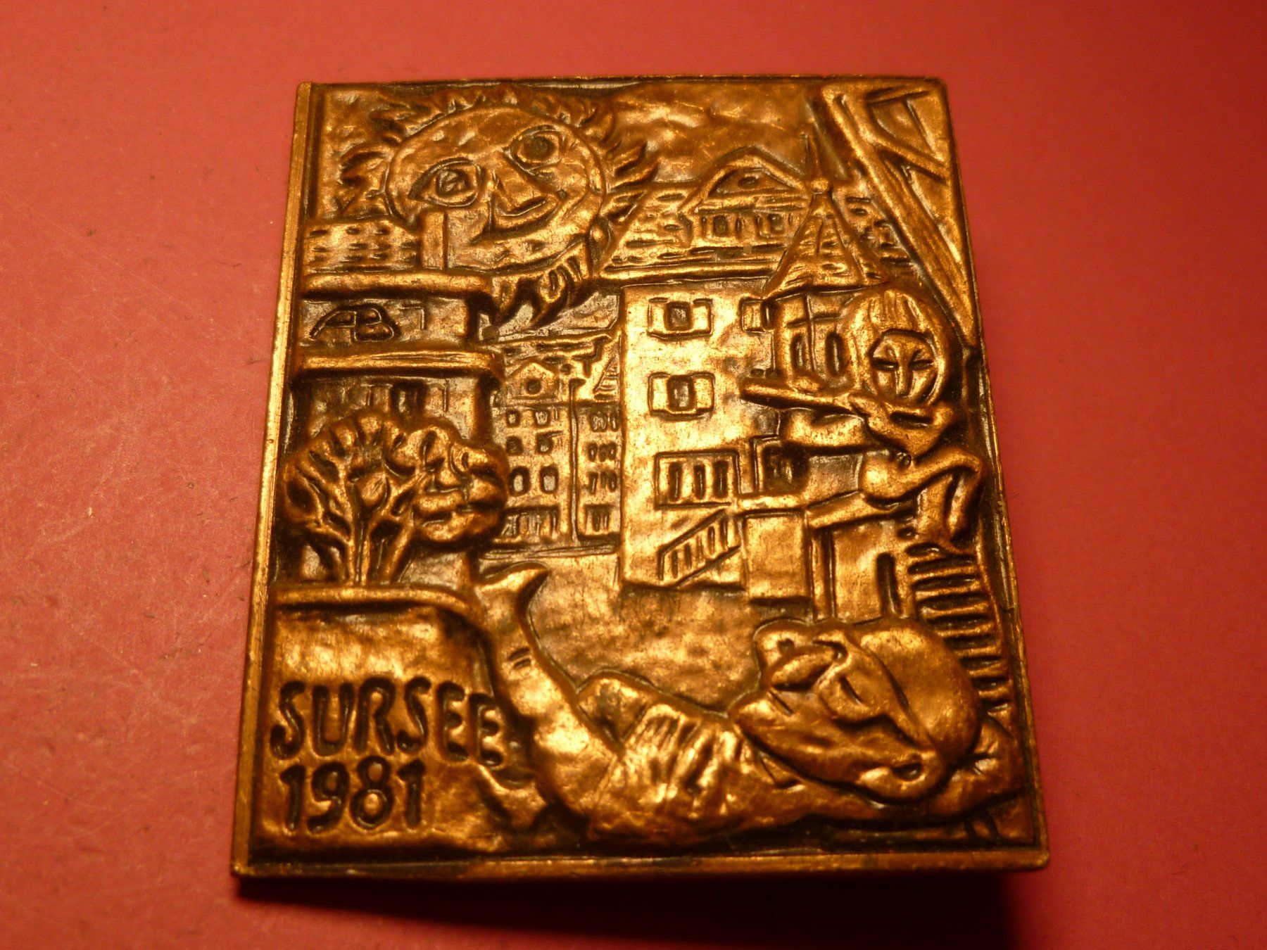 Plaquettes & Badges: SURSEE 1981 BRONZE – D'occasion à Ried (Muotathal) par Mandarin02