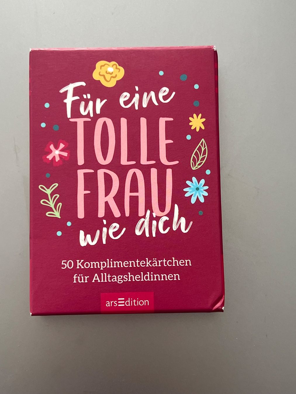 Cartes: Für eine tolle Frau wie dich - 50 Komplimentekärtchen – D'occasion à Brunnen par Dirza78 1