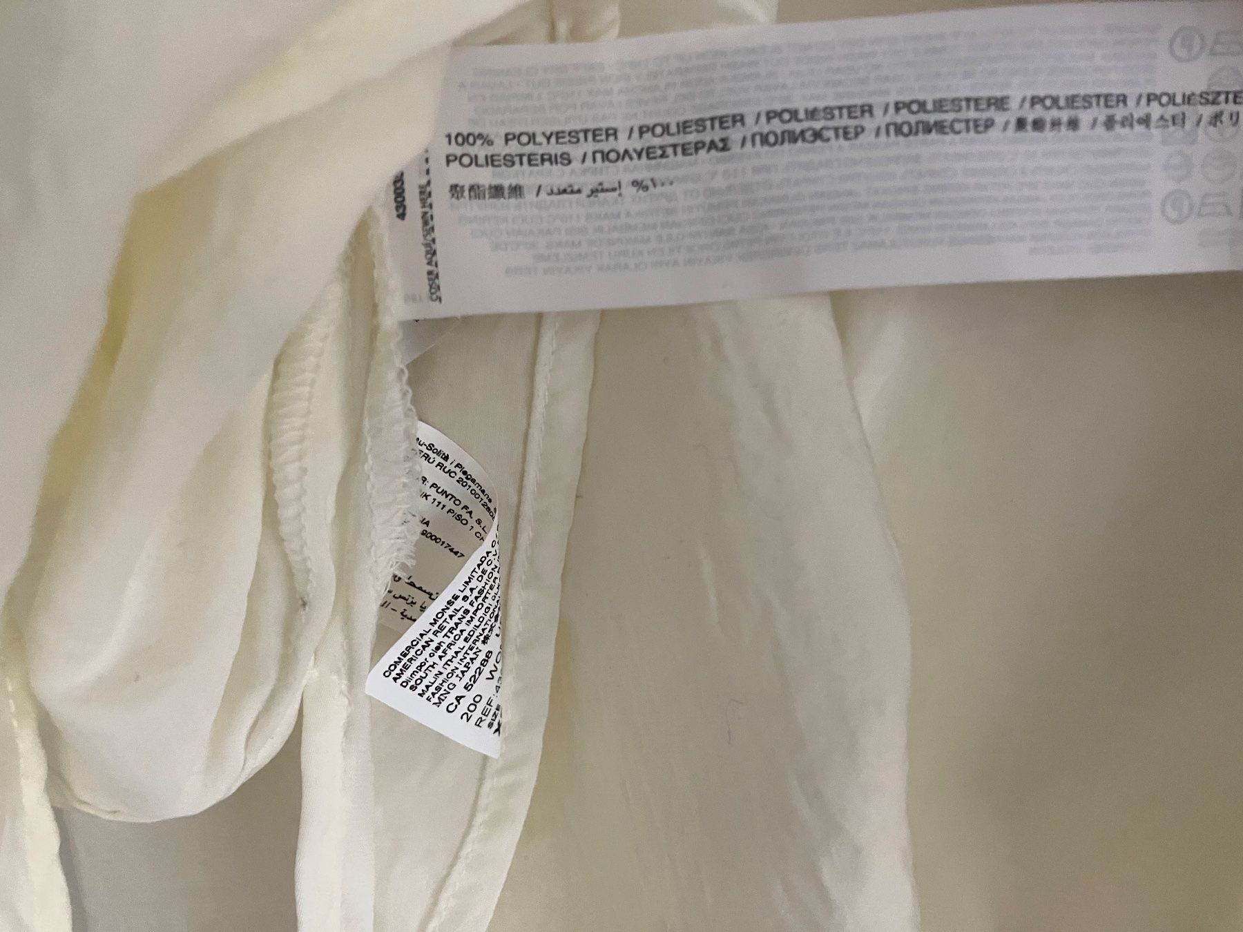 Mango Tuniche: Oversize Tunique XS, beige, MANGO, polyester – Usato da Zürich venduto da Janakpur 3