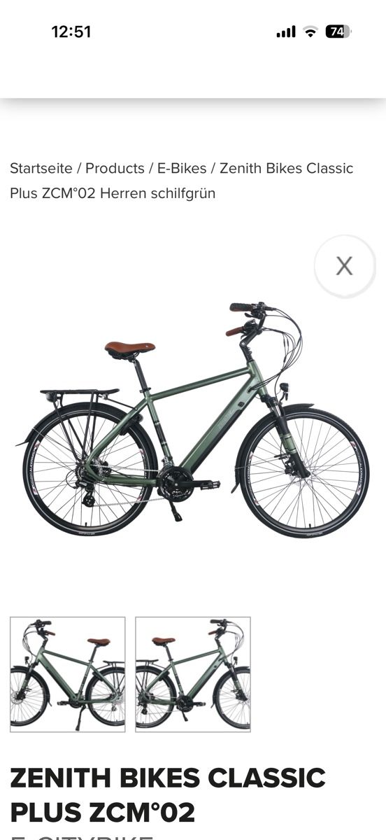 Zenith Bikes Vélos: Neu verpackte E-Bikes Zenith – Neuf avec emballage d'origine à Schaanwald par Super113 2