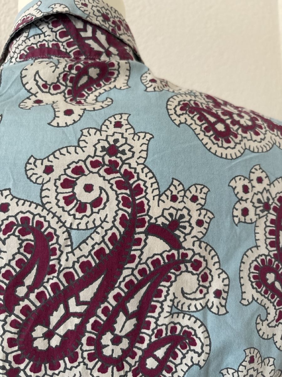 Etro Camicette: Hemd Etro Paisley Muster Grösse 44 – Usato da langenthal venduto da rundholz7 4