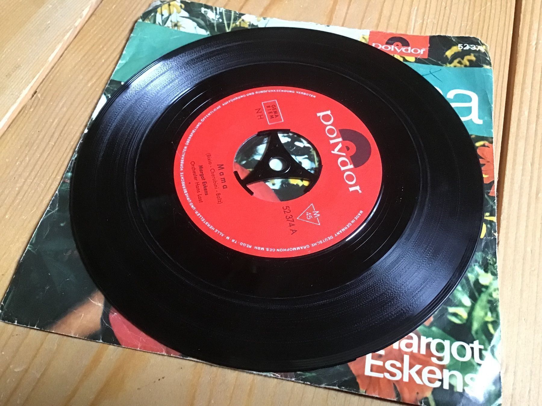 Dischi in vinile: single, Margot Eskens, mama – Usato da liestal venduto da makai05 3