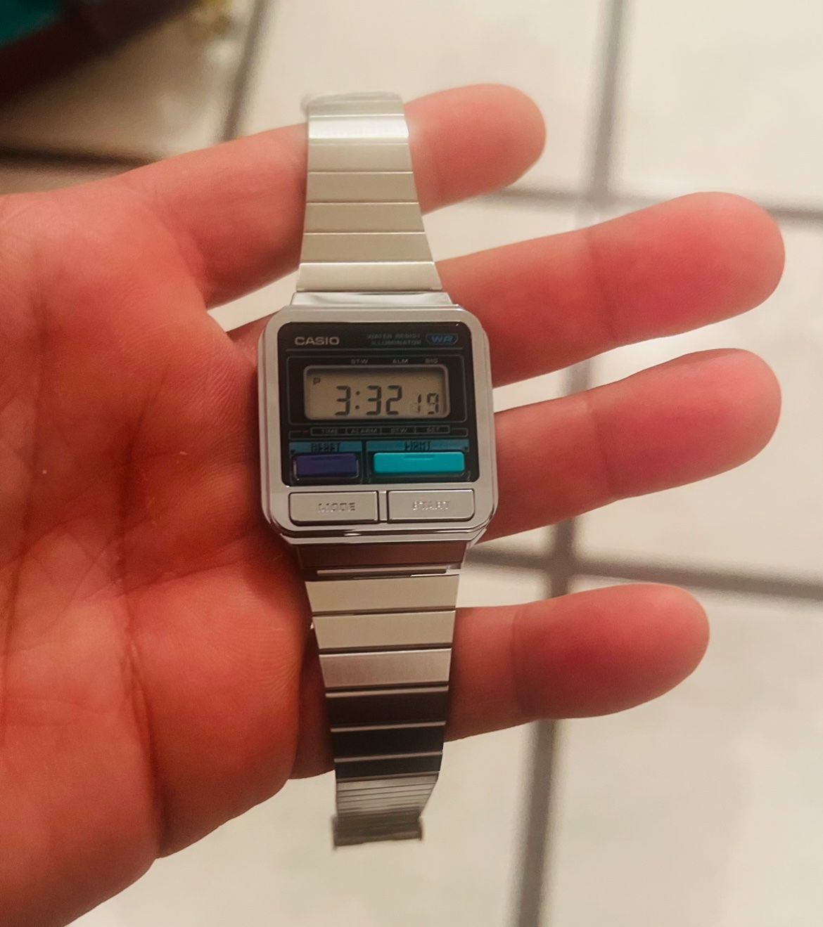 Casio Orologi: Casio Armbanduhren A120WE-1ADF – Nuovo e nell'imballaggio originale da Adlikon b.Regensdf venduto da GPITIME 1