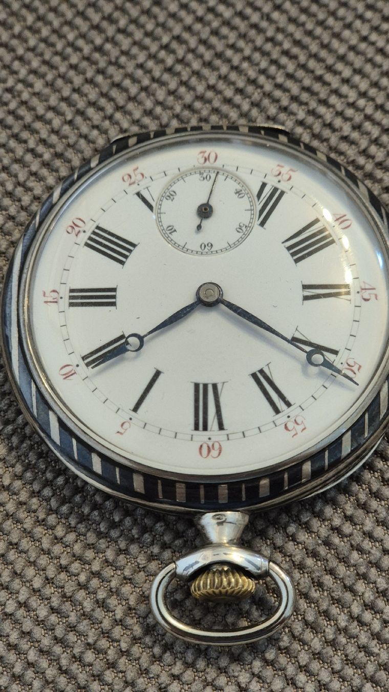 Orologi: Taschenuhr Tula Silber, super Zustand – Usato da Marbach SG venduto da Zippo1401 1