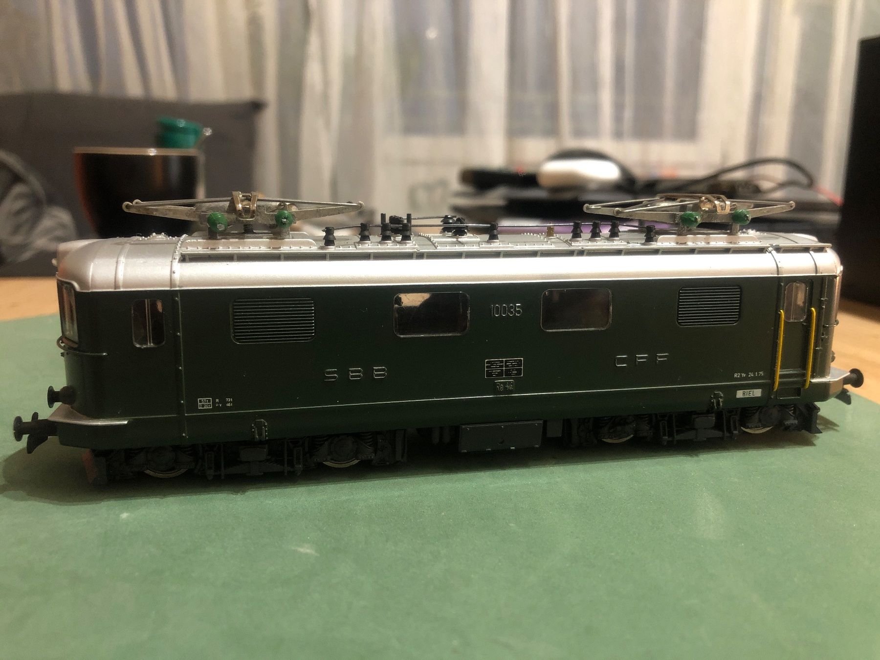 Hag Modelleisenbahnen: HAG 221 OVP SBB Re 4/4 I 10035 Biel Piko Sounddecoder – Gebraucht aus Zürich von empankin1968 4