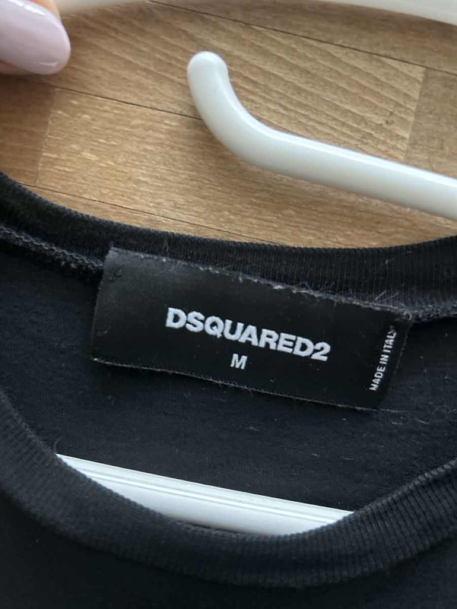 Dsquared2 Vestiti: Dsquared2 Kleid, schwarz, Grösse M, mit Spitze am Saum – Nuovo (secondo la descrizione) da Langnau im Emmental venduto da Iriss 1
