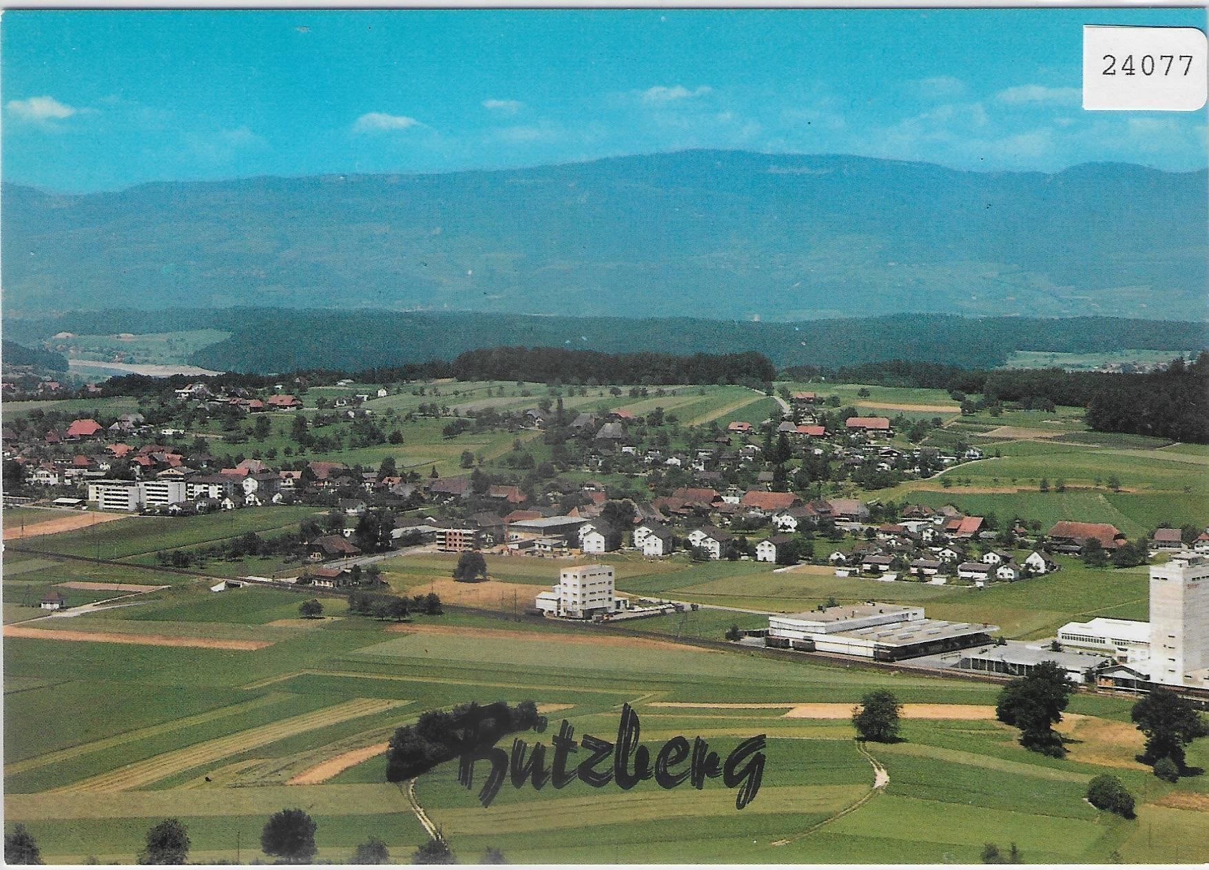 Cartoline postali: Flugaufnahme Bützberg BE – Antico da Ettingen venduto da Kartenplanet