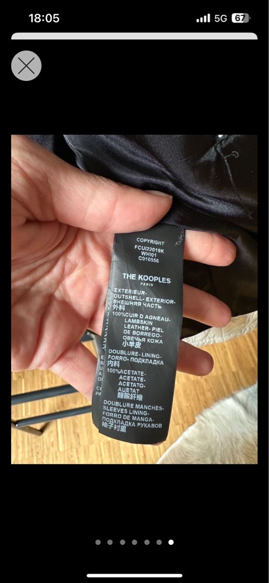 Kooples Giacche: Kooples Jacket – Nuovo (secondo la descrizione) da Fällanden venduto da mar_v6pd 5