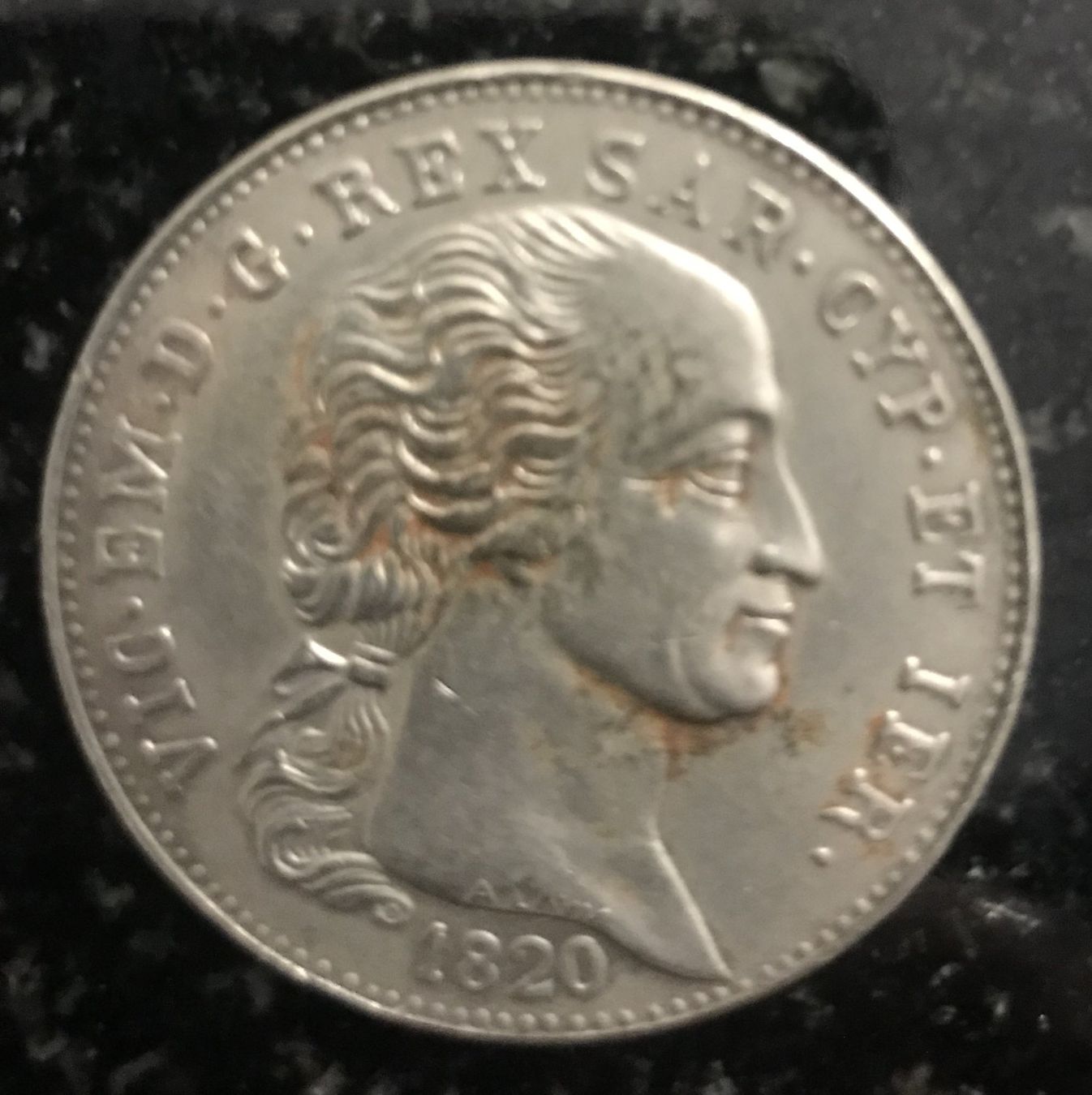 Tutti le monete: Moneta Sardegna 5 lire – Usato da Rivera venduto da Figor74
