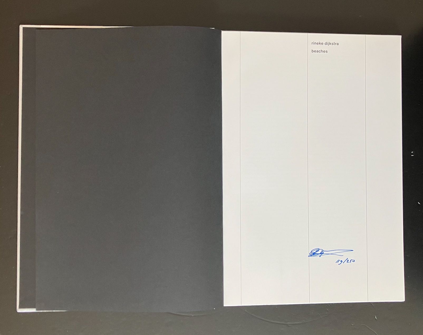 Libri: rineke dijkstra . beaches . signiert & nummeriert – Usato da Basel venduto da cosmos.books 1
