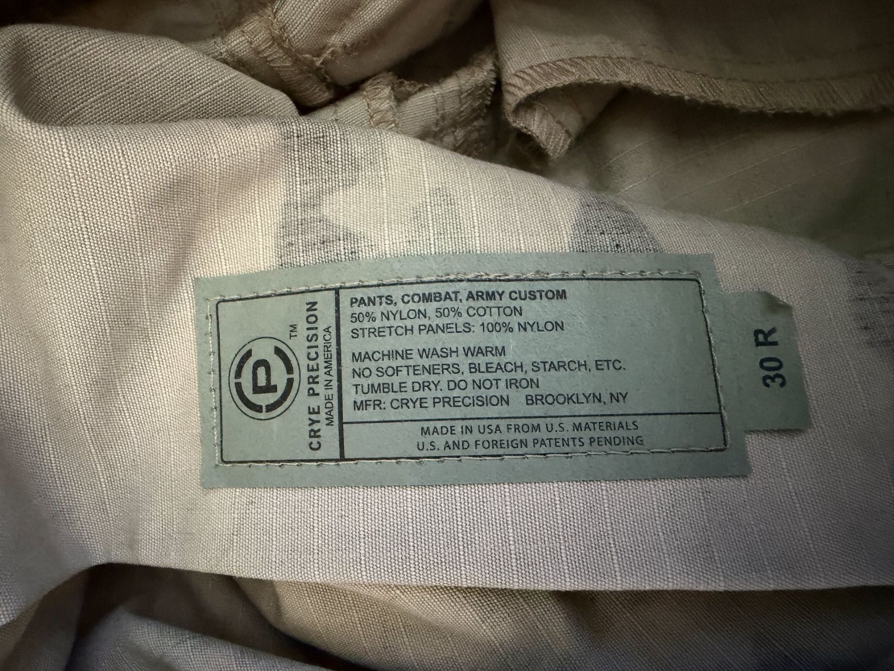 Uniformes: Crye Precision G2 Combat Pants (30R) – Neuf (Voir description) à Dübendorf par dreamliner-787 1