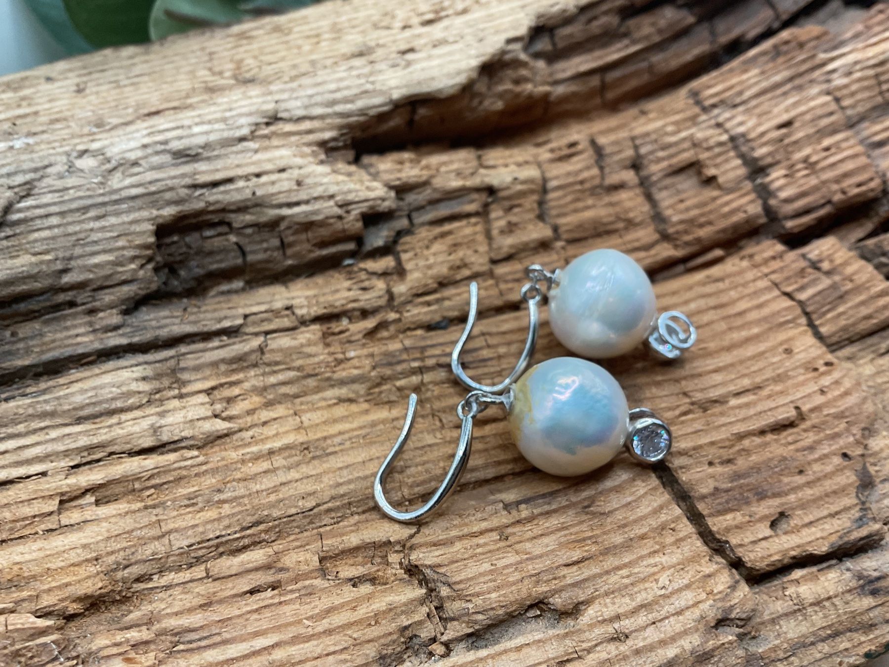 Ohrringe & -stecker: Ohrhänger Edison Barockperlen in Sterlingsilber – Neu (gemäss Beschreibung) aus Luzern von S.Kern01 3