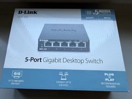     D-Link DGS-105 5-Port Gigabit Switch – neu