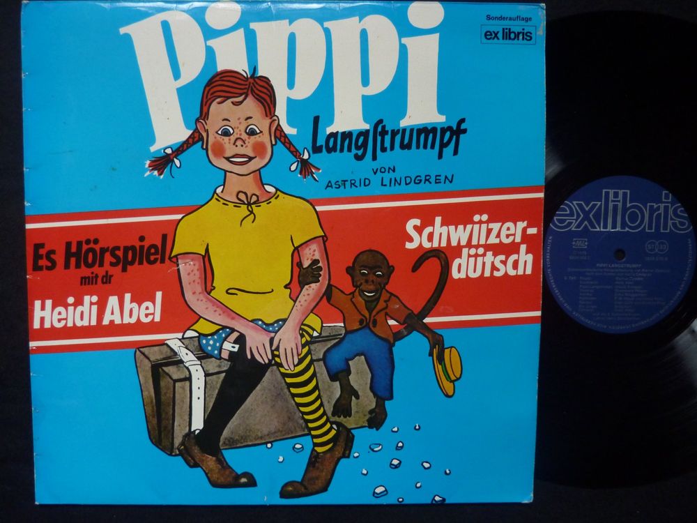 LP PIPPI LANGSTRUMPF (ASTRID LINDGREN, HEIDI ABEL) | Acheter Sur Ricardo