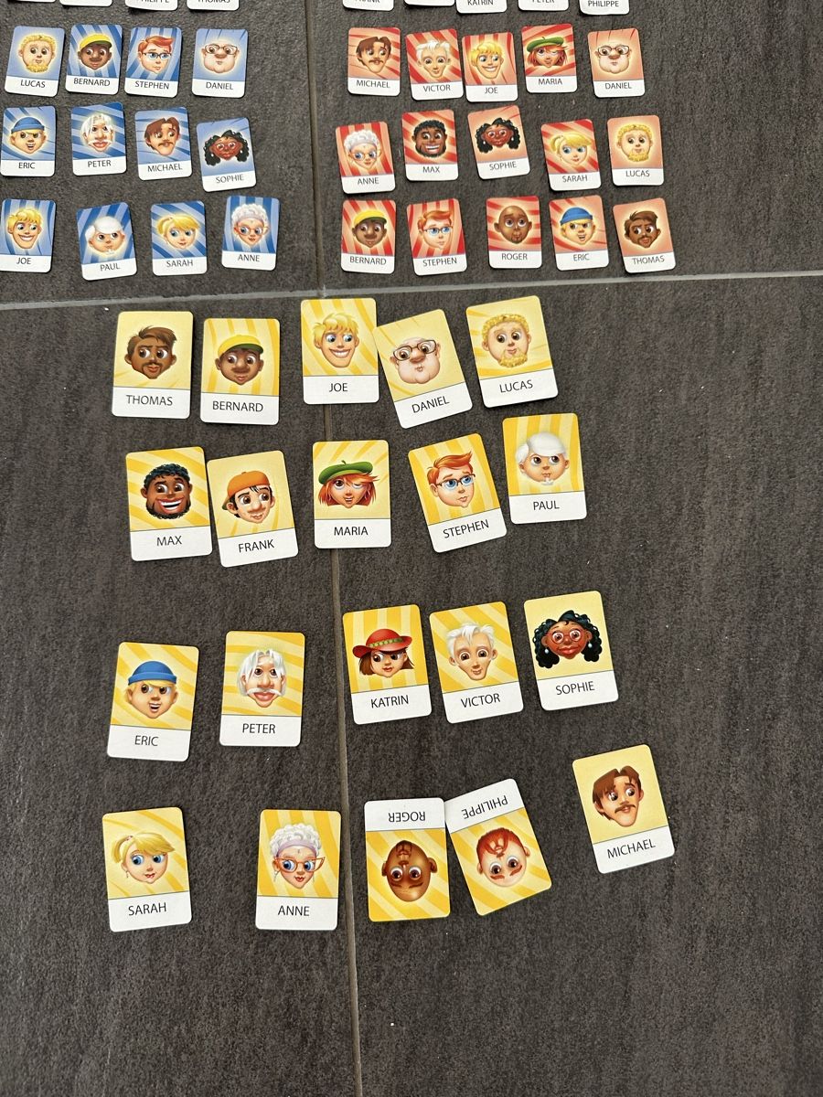 Giochi: Wer ist es? - Das Original Deduktionsspiel, komplett – Usato da Balsthal venduto da koebi-1 2
