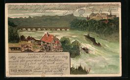 Der Rheinfall bei Schaffhausen, 1901