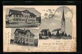 Passepartout-AK Niederweningen, Primar- 