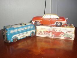 3 jouets en taule anciens