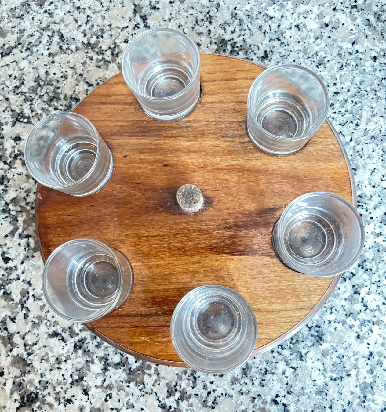 Altro: Schnaps-Set mit 6 Gläsern & Cognacflasche mit Auslaufhahn – Usato da Niederönz venduto da melodie015 3
