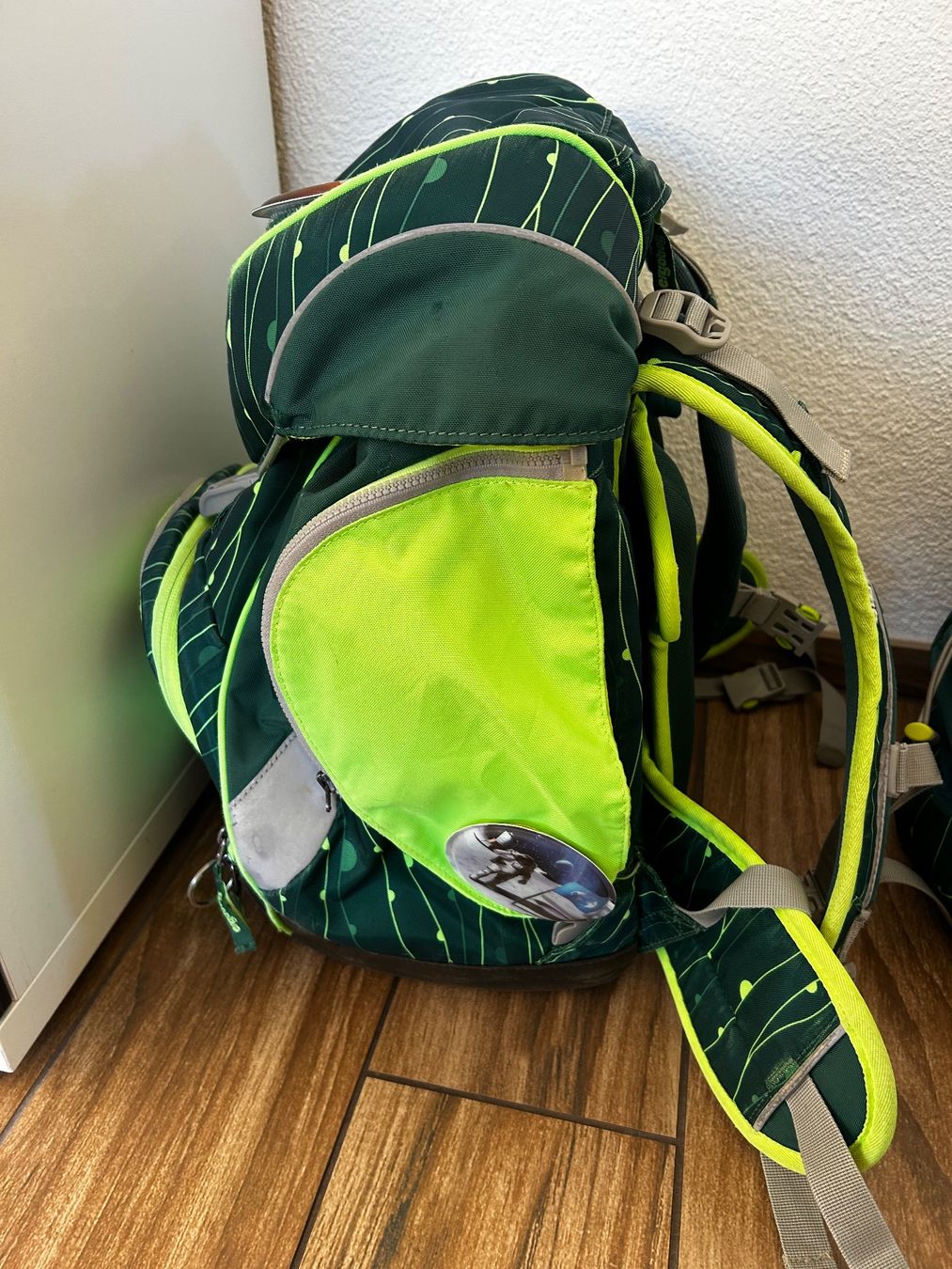 Ergobag Borse & Zaini: Ergobag grün mit vielem Zubehör – Usato da Altdorf UR venduto da arnosteff 3