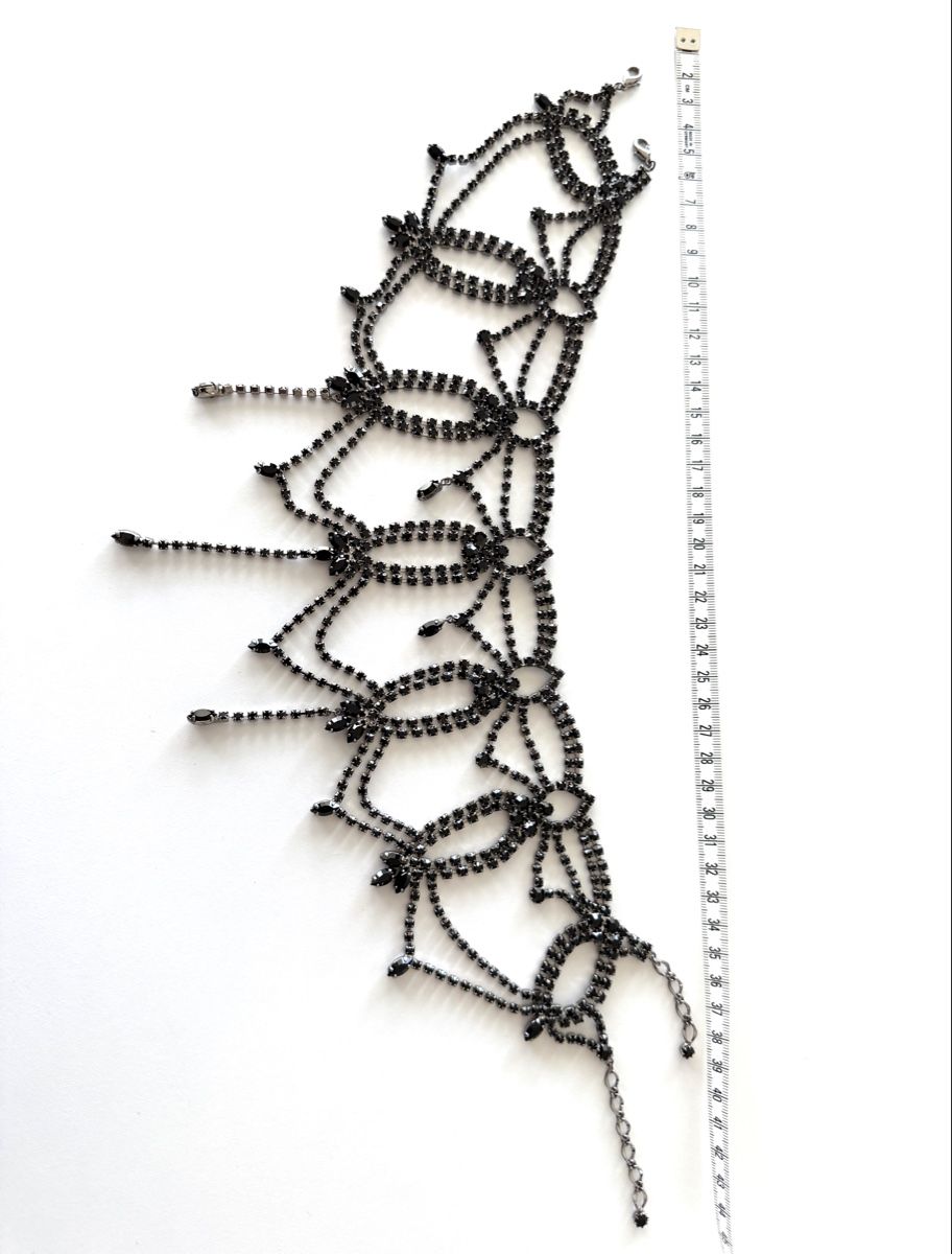 Catenine: Neue Halskette im viktorianischen / gothic Style. – Nuovo e nell'imballaggio originale da Münsingen venduto da Krone75 1