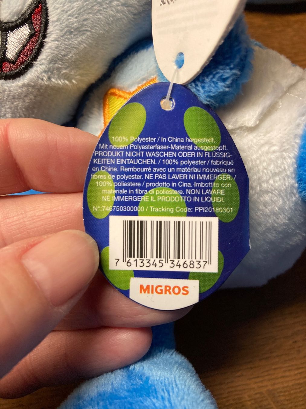 Migros Giocattoli: 4 Plüschtiere, Migros - Aus 1. Hand – Usato da Zürich venduto da 2Shopnow 2