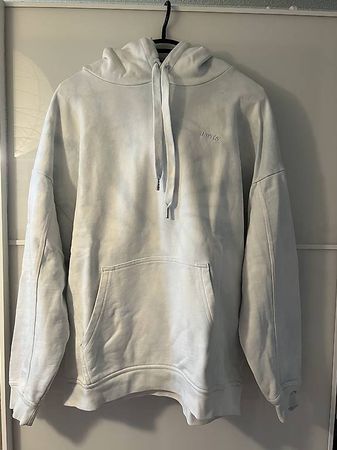 Levis Hoody hellblau, weiss batik Muster Grösse S