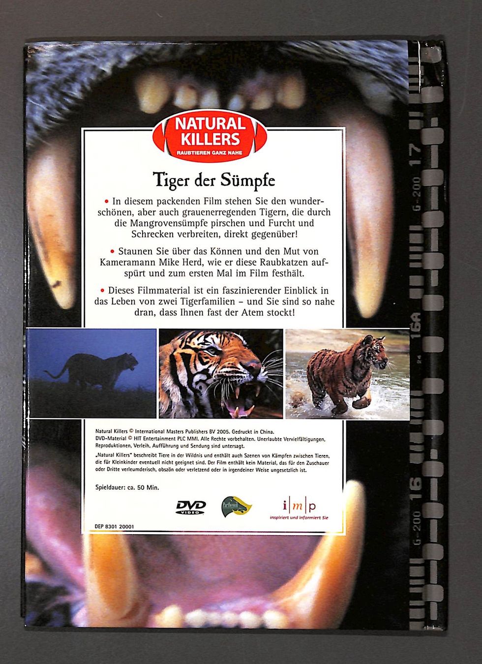 Tutti i DVDs: TIGER DER SÜMPFE 🐯 DVD NEU & OVP – Nuovo e nell'imballaggio originale da Zürich venduto da Nobs1 1