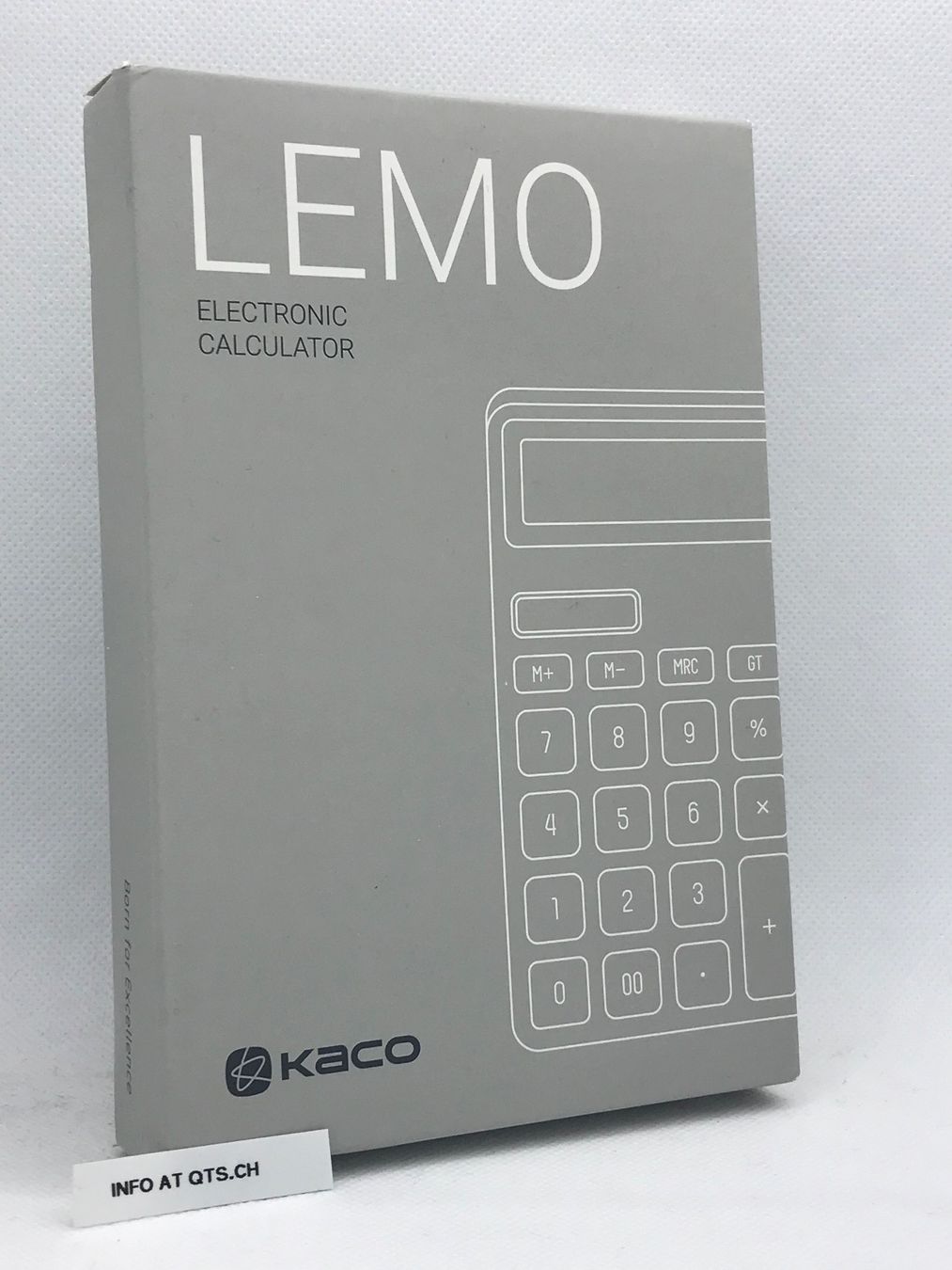 Calcolatrici tascabili: Tischrechner Kaco Lemo weiss Electronic Calculator – Nuovo e nell'imballaggio originale da Niederteufen venduto da mix18 2