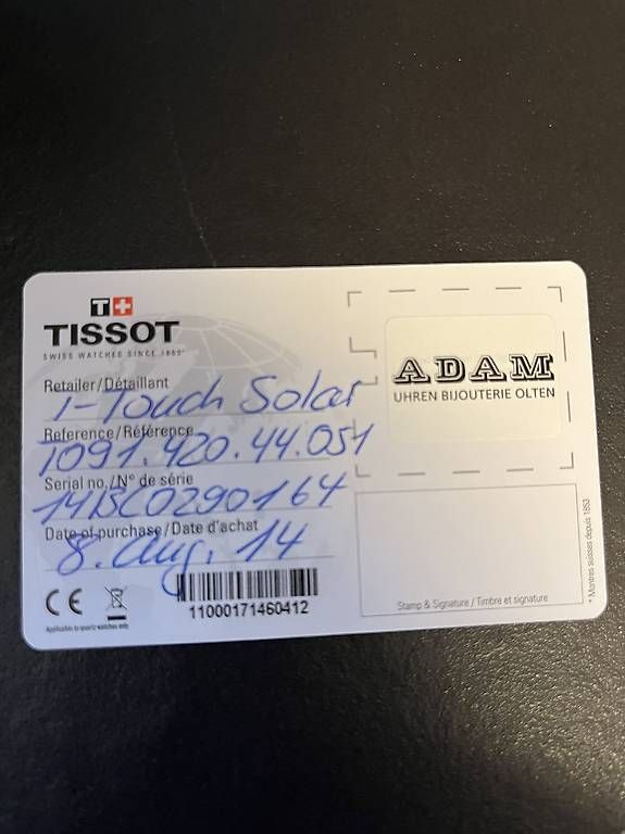 Tissot Uhren: Tissot T-Touch Expert Solar oder T-Touch Connect Solar – Gebraucht aus Olten von bae_7zdx 4