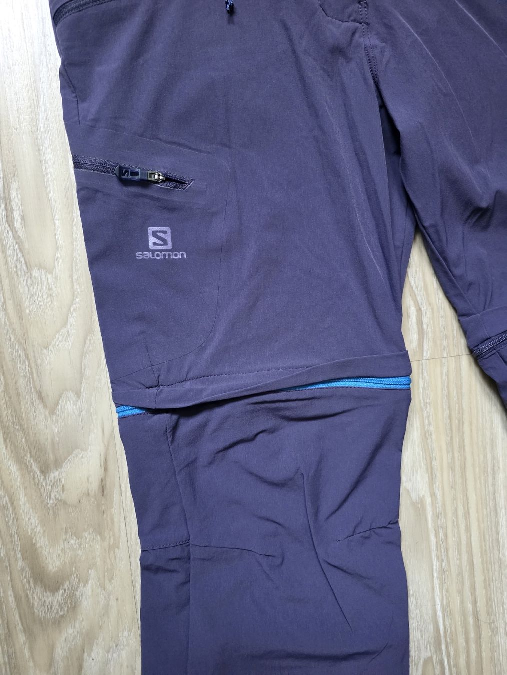 Salomon Pantaloni: Salomon AdvancedSkin Shield Zip-Off Wanderhose Gr. 36 – Usato da Interlaken venduto da NataliiaS 2