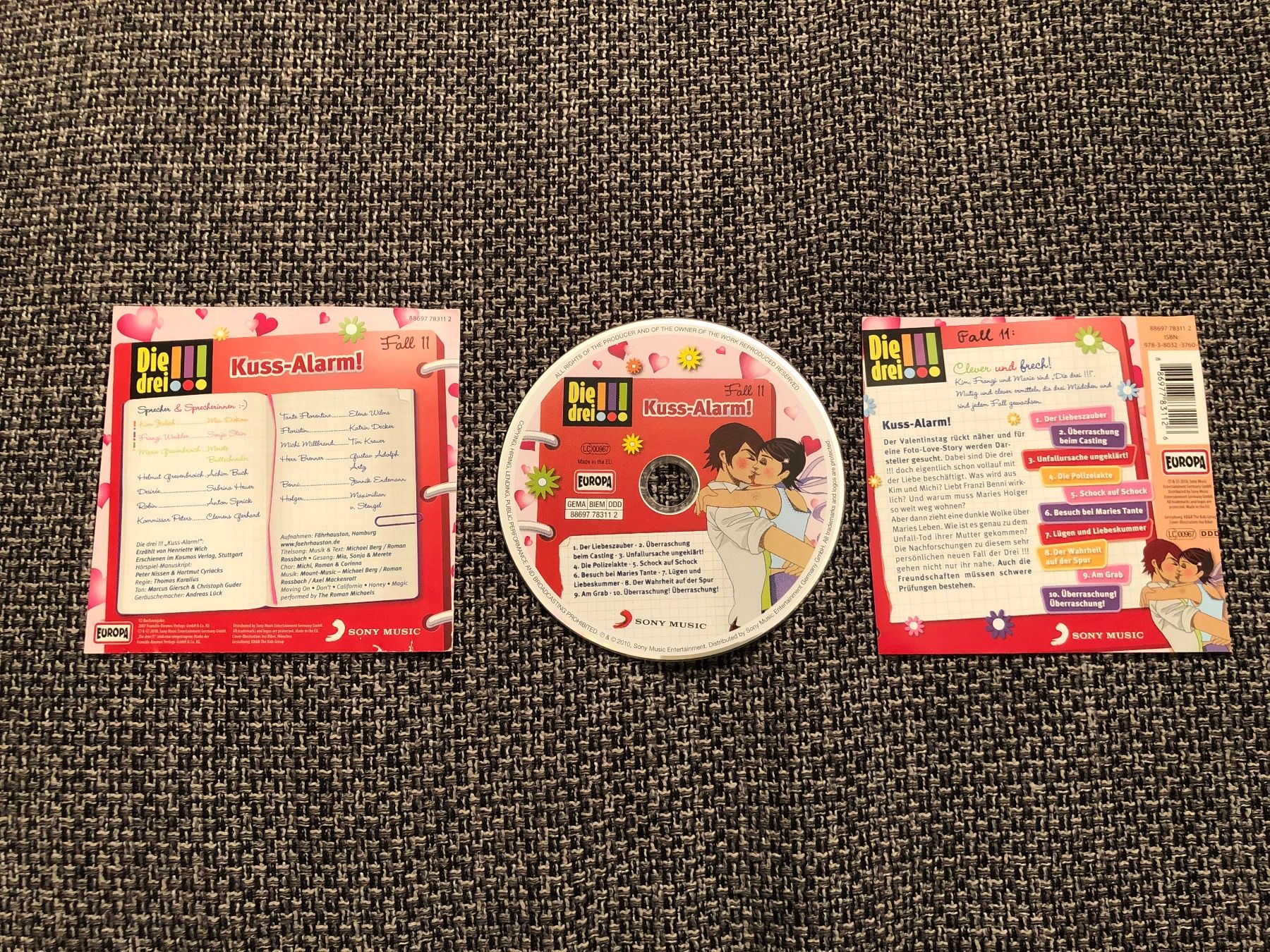 CD: Die drei !!! CD Fall 11 - Kuss Alarm! – Usato da Langnau am Albis venduto da snla_scc9 1