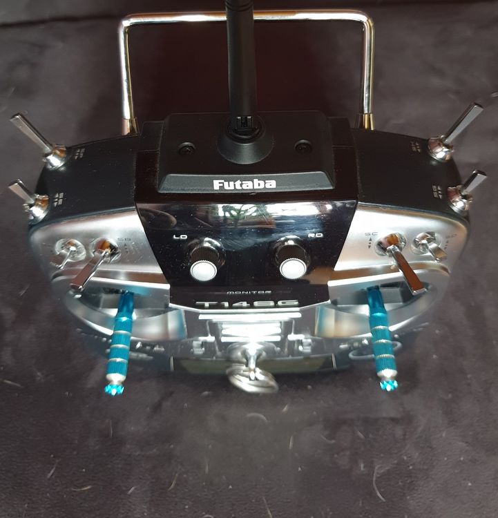 Futaba AB1077 - Kit Cricchetto Liscio Per Radio T14SG / T16 - Ricambio Originale