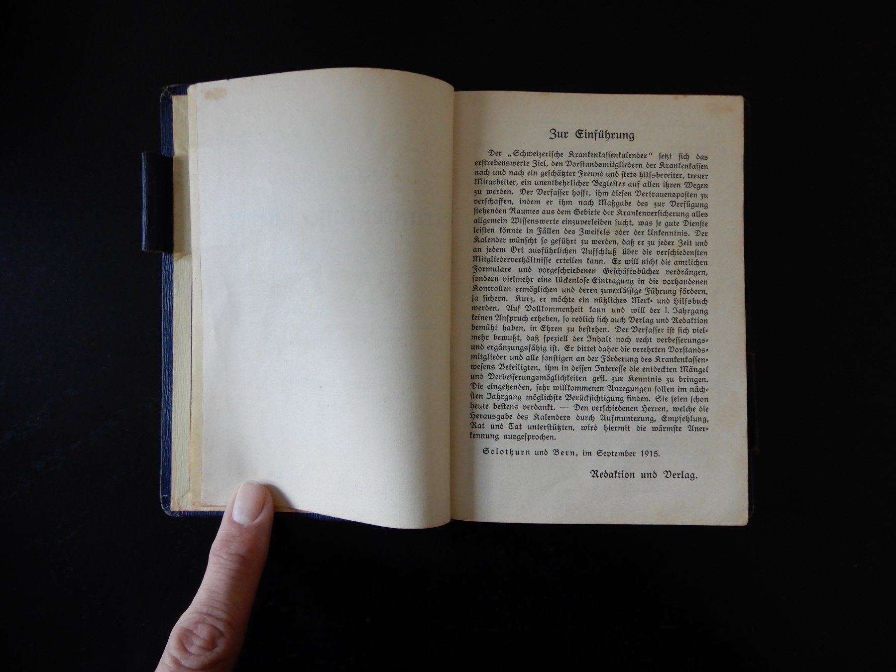 Libri: Schweizer Krankenkassen-Kalender 1916 – Usato da Erstfeld venduto da Mario_boe0 3