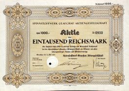 Spinnstoffwerk Glauchau AG, Glauchau - 1939