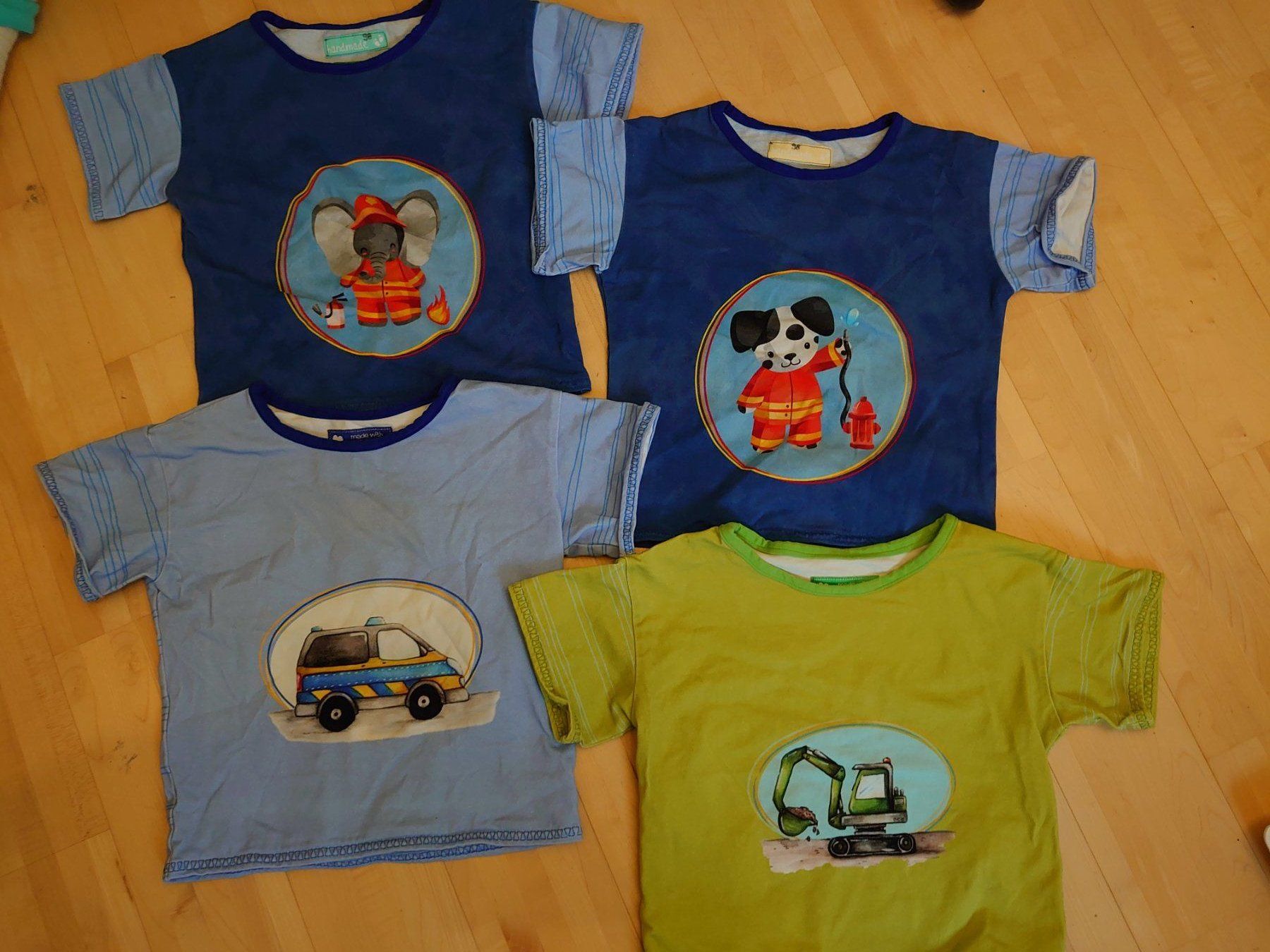 Camicie, T-shirt & Polo: 4x Kurzarmshirt Gr. 98 – Usato da Bern venduto da macsandra