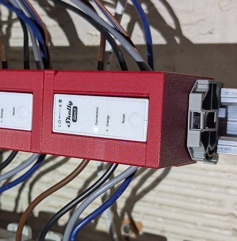 Messen: Shelly 3EM-63W DIN-Schinen-Halter – Gebraucht aus Münchenbuchsee von heinz-5