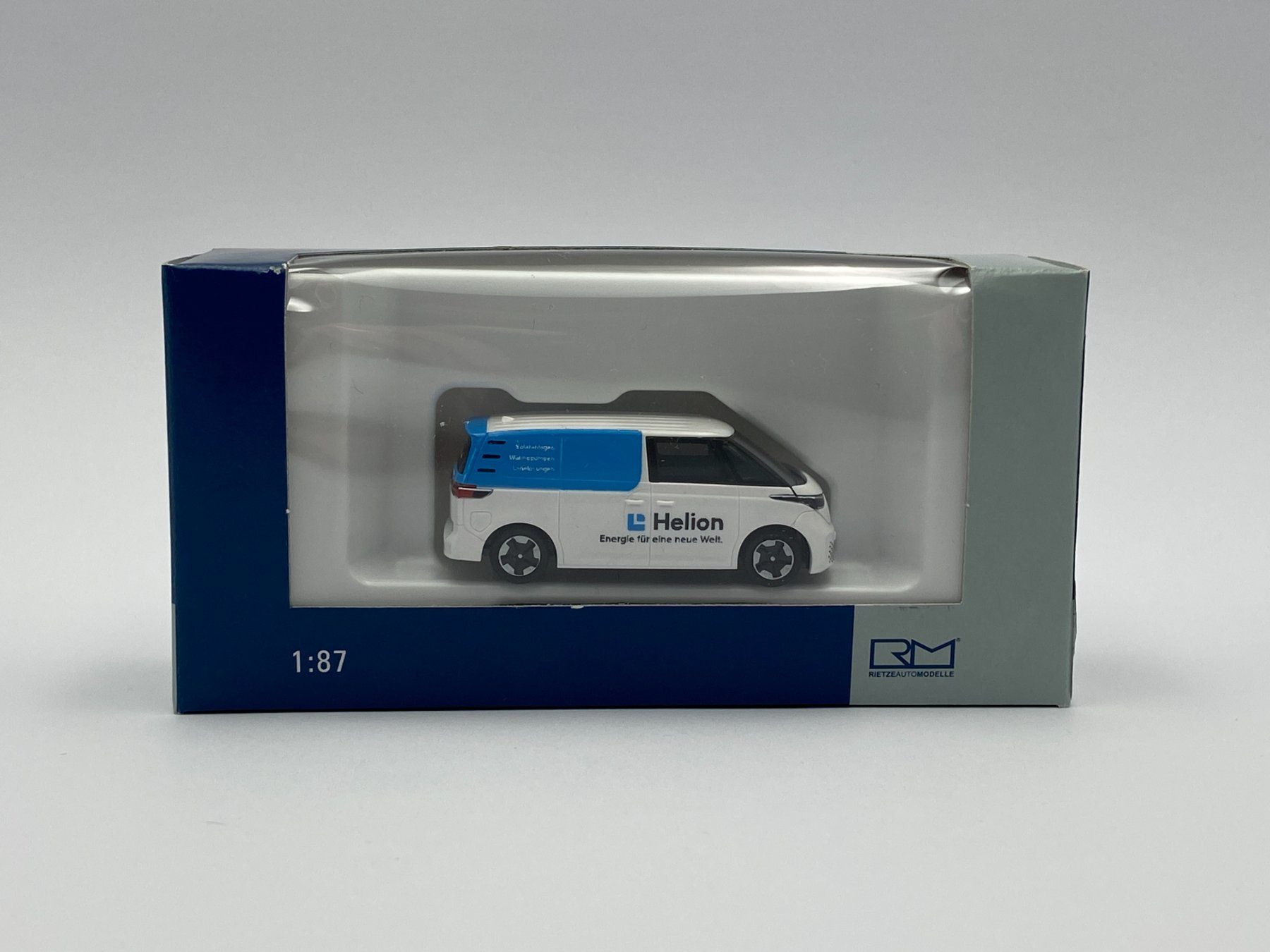 Volkswagen Modellini d'auto: Rietze 32105 1:87 VW ID.Buzz Cargo Helion – Nuovo e nell'imballaggio originale da Neukirch an der Thur venduto da MoBa-Artikel 2
