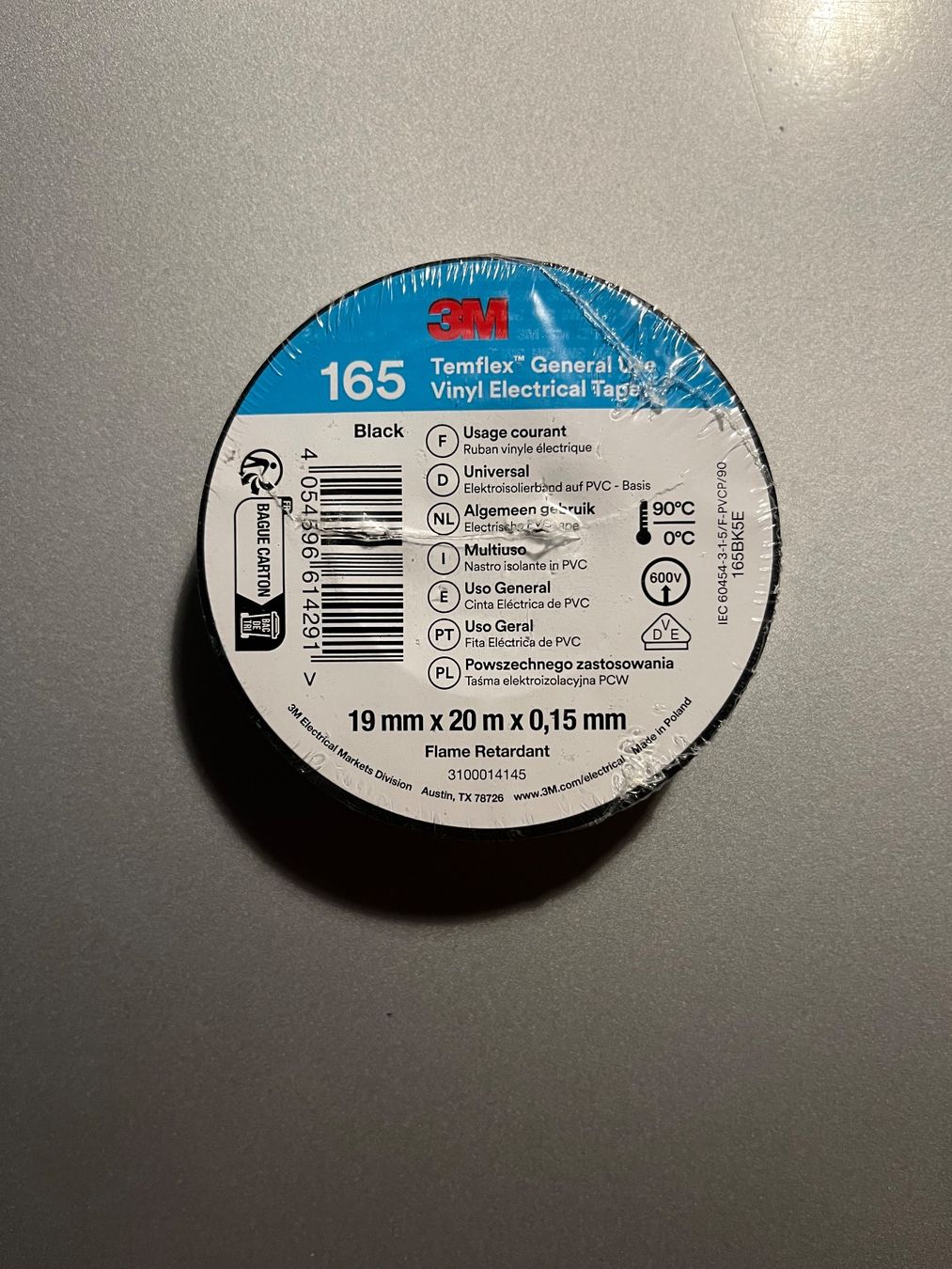 Componenti elettronici: 3M Temflex Elektroisolierband black Neu – Nuovo e nell'imballaggio originale da Unterägeri venduto da flu_zp5d