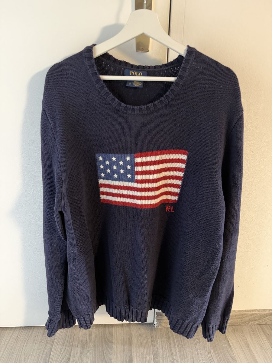 Ralph Lauren Pullover & Sweatshirts: Ralph Lauren Iconic Flag Jumper – Gebraucht aus Treycovagnes von GeorgeTheGreat