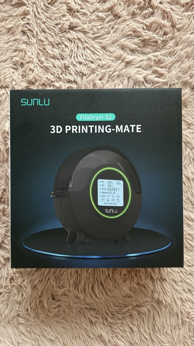 Stampanti 3D: Sunlu FilaDryer S2 3D Printing - New – Nuovo e nell'imballaggio originale da Glattpark(Opfikon) venduto da JulianC92