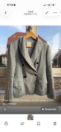 Blazer Eleventy Milano from 1500 CHF to 350 CHF - Size 42