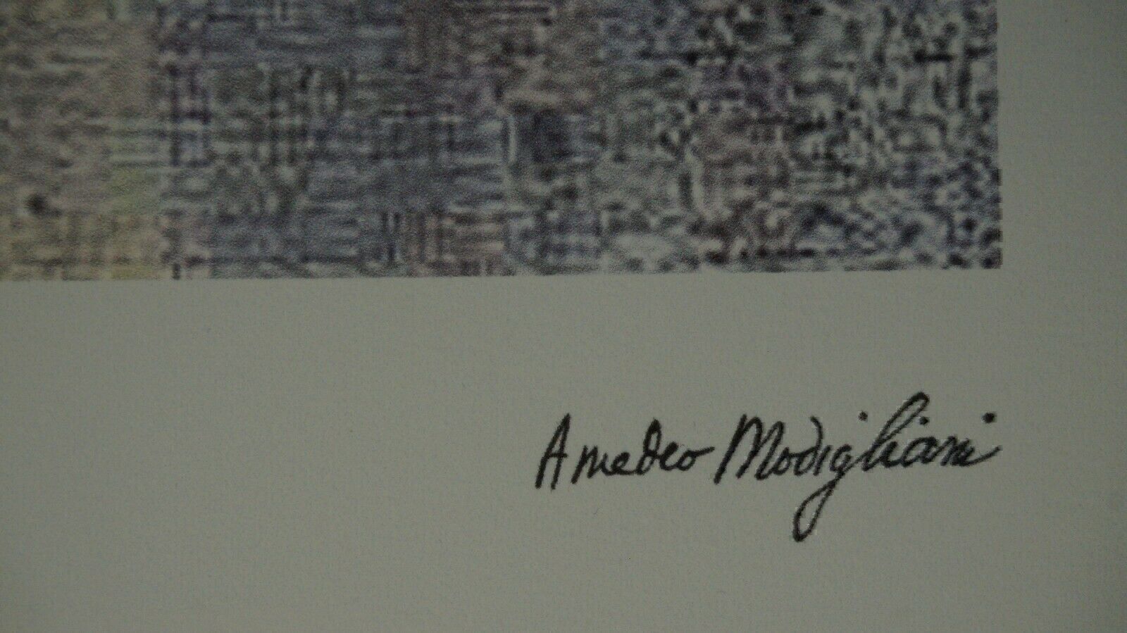Foto & Immagini: Amedeo Modigliani   HANNUMMERIERT  DRUCKSIGNIERT – Usato da Gersau venduto da kunst-online 3