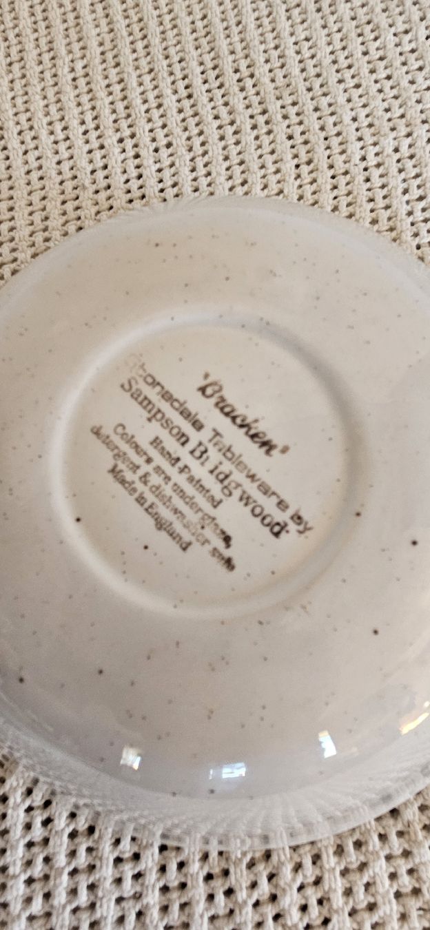 Services de table: Teller, Schüssel 3-teilig "Bracken", handbemalt – D'occasion à Belp par Ginus85 2