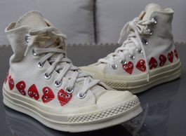 Comme Des Garçons Play All Star Sneakers .36