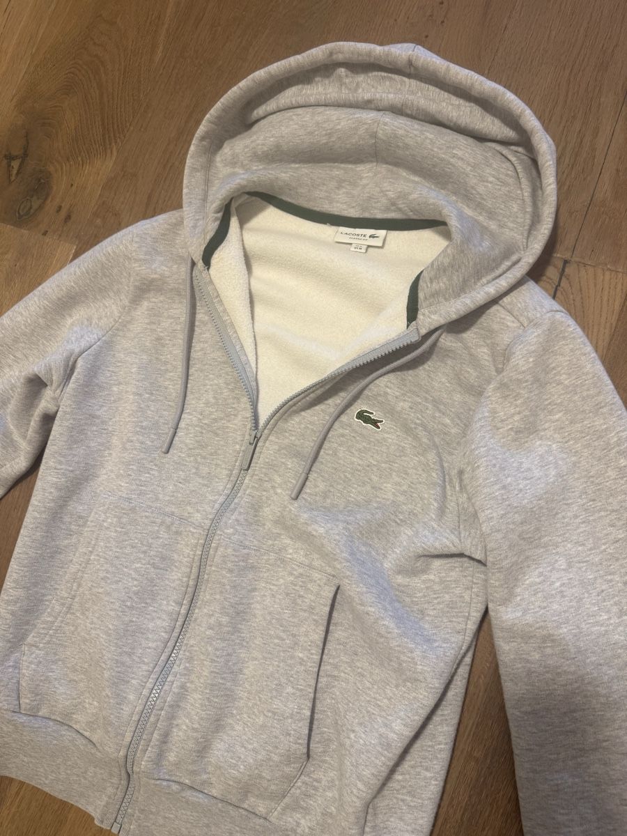 Lacoste Giacche: Lacoste Herren Sweatjacke Grau – Usato da Rheinfelden venduto da ivo_sk59 1
